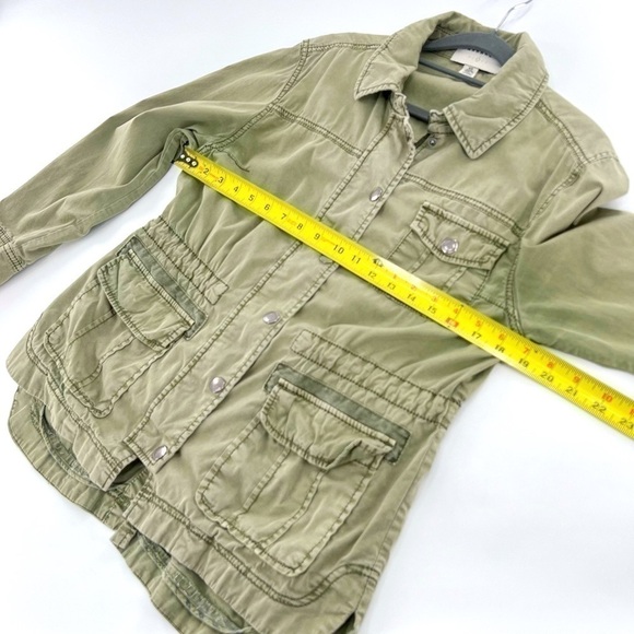 Anthropologie MARRAKECH Geneva Military Green Utility Parka Jacket Size XS - Picture 14 of 15